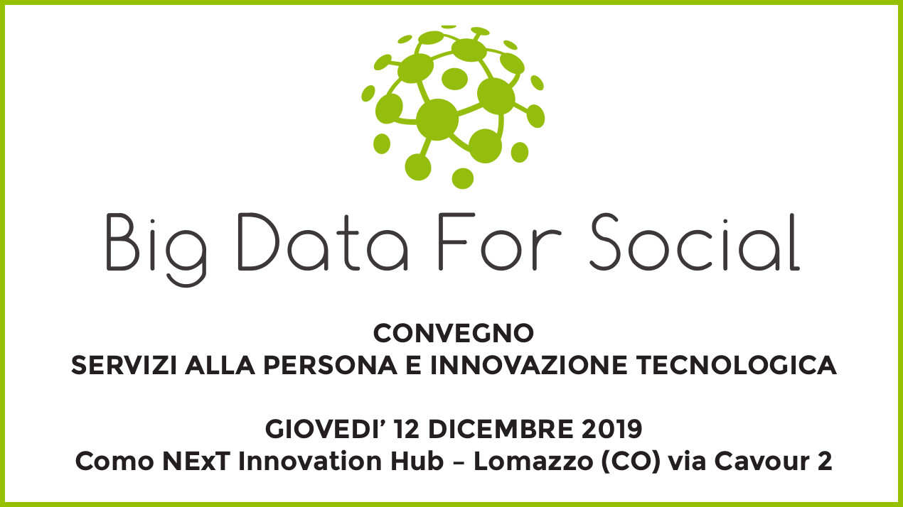 Convegno Big Data for Social